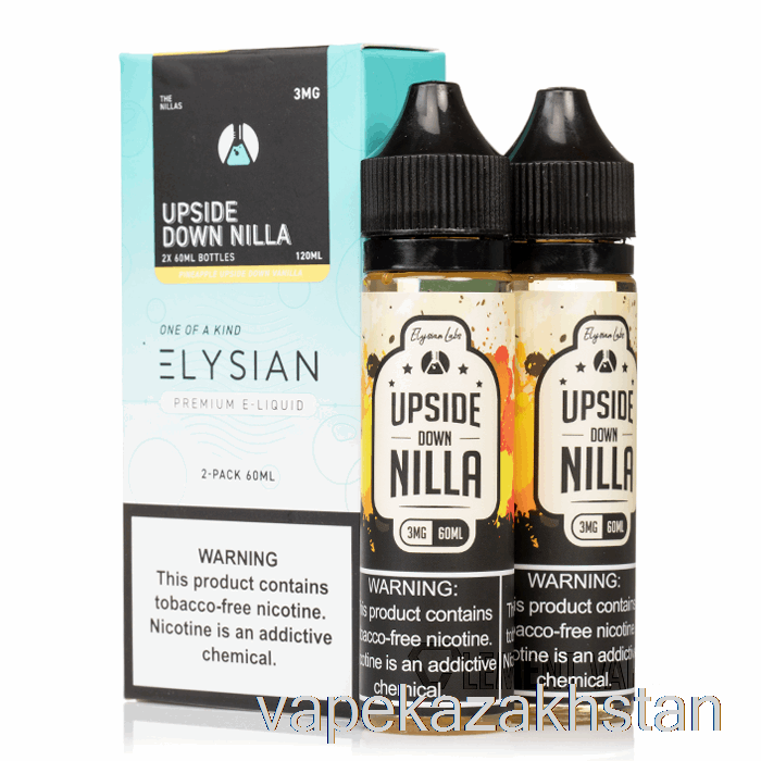 Vape Kazakhstan Upside Down Nilla - Elysian Labs - 120mL 0mg